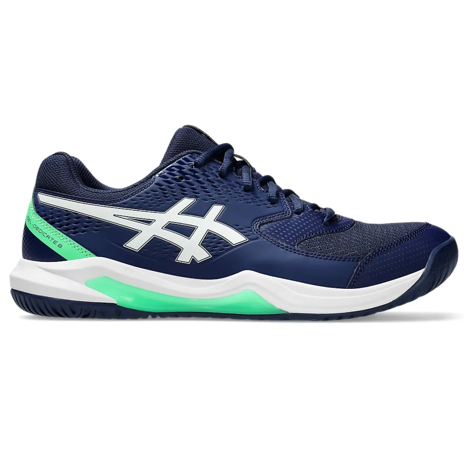 Asics Gel-Dedicate 8 Men's Tennis Shoe, Blue Expanse/White