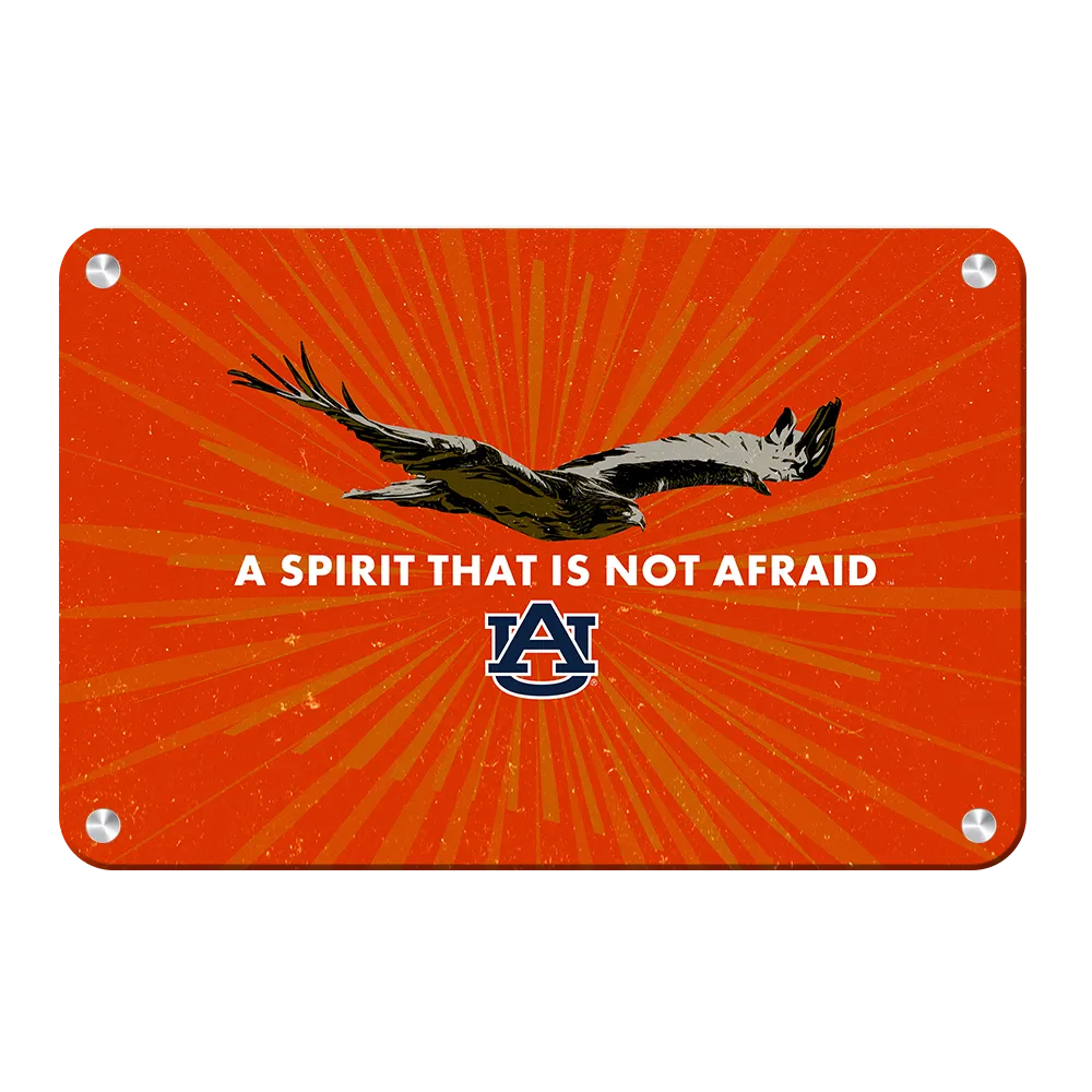 Auburn Tigers - Retro A Spirit that is Not Afraid