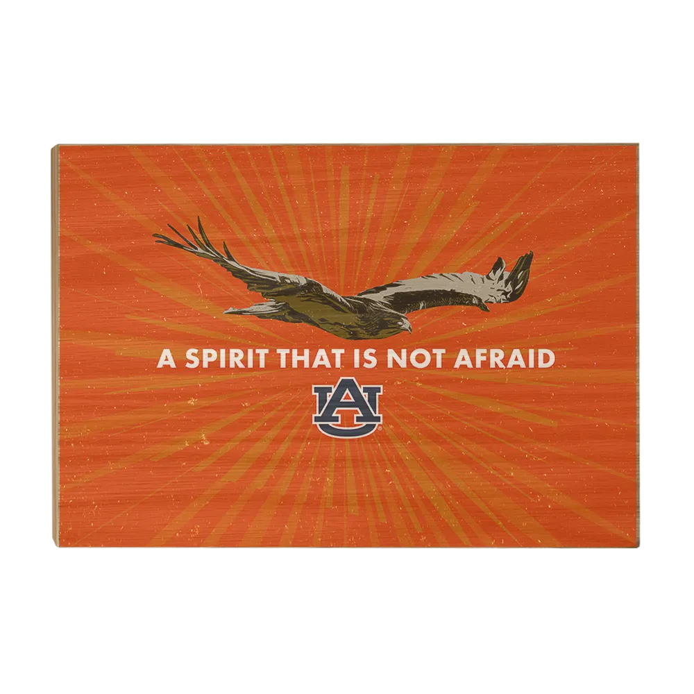 Auburn Tigers - Retro A Spirit that is Not Afraid