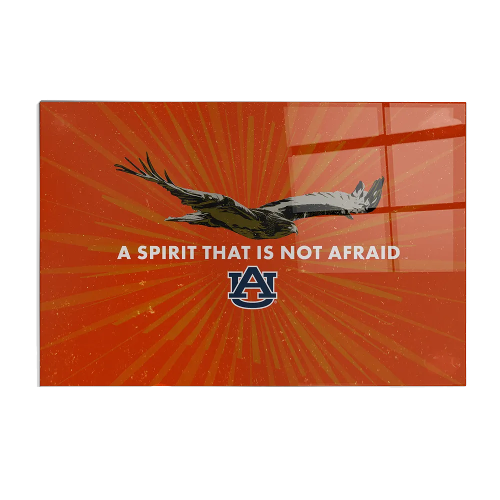 Auburn Tigers - Retro A Spirit that is Not Afraid