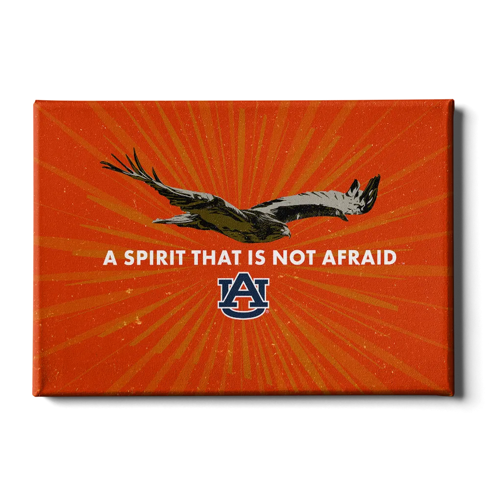 Auburn Tigers - Retro A Spirit that is Not Afraid