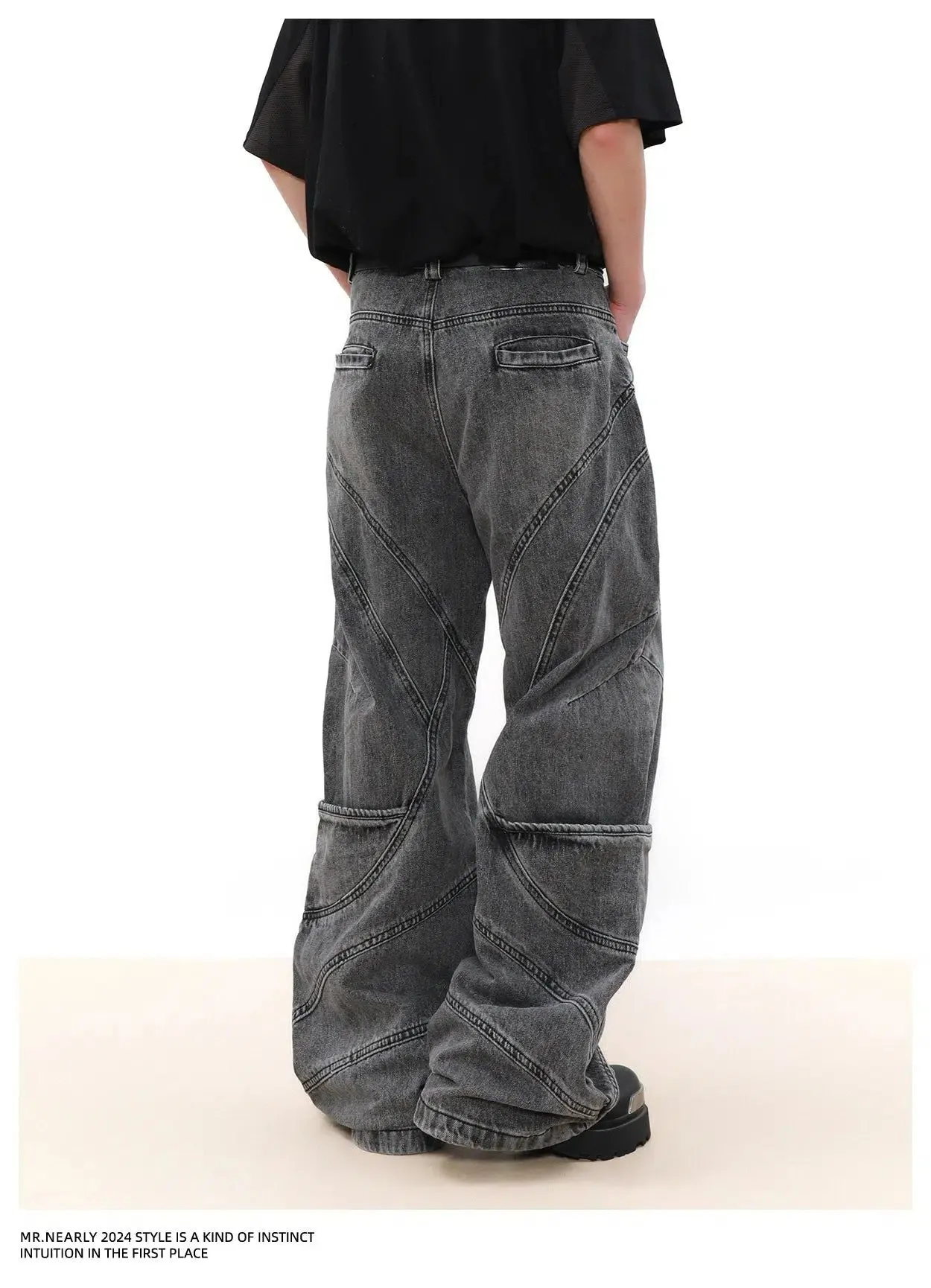 Baggy Washed Jeans