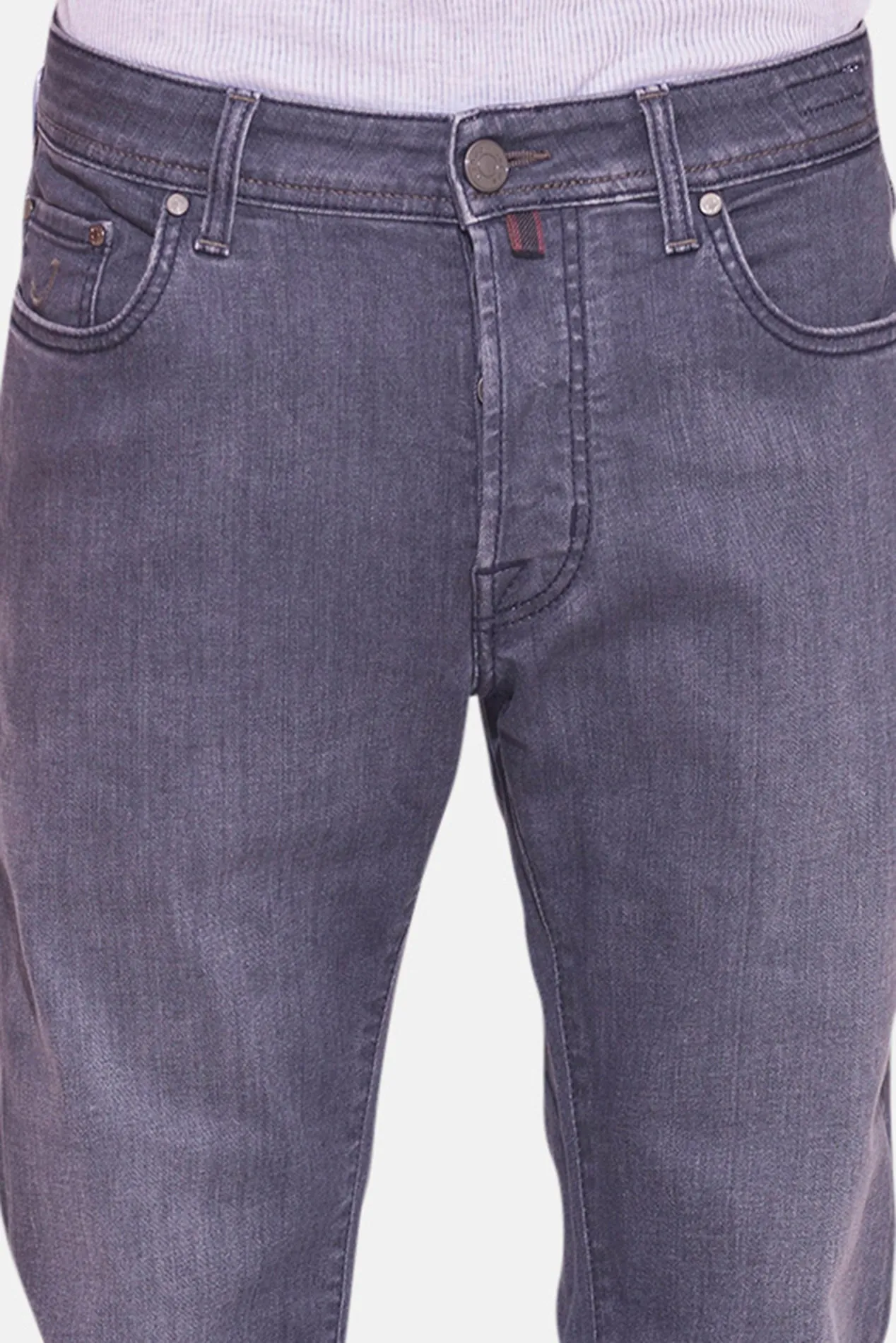 Bard 5 PKT Slim Blue-ish Grey 1 Wash