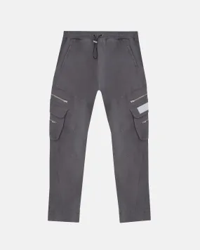 Basics Wide Cargo Pants Silver