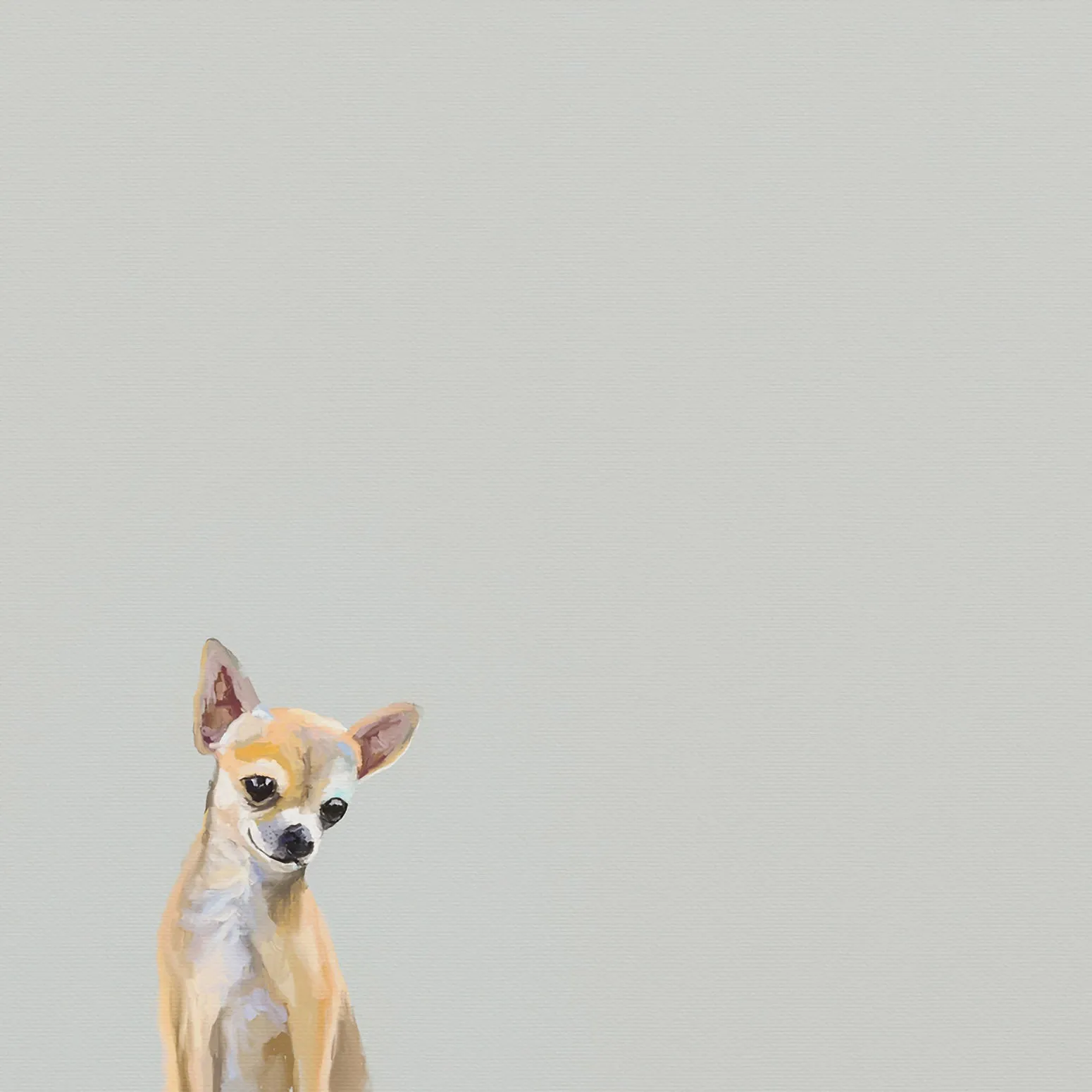 Best Friend - Chihuahua Canvas Wall Art