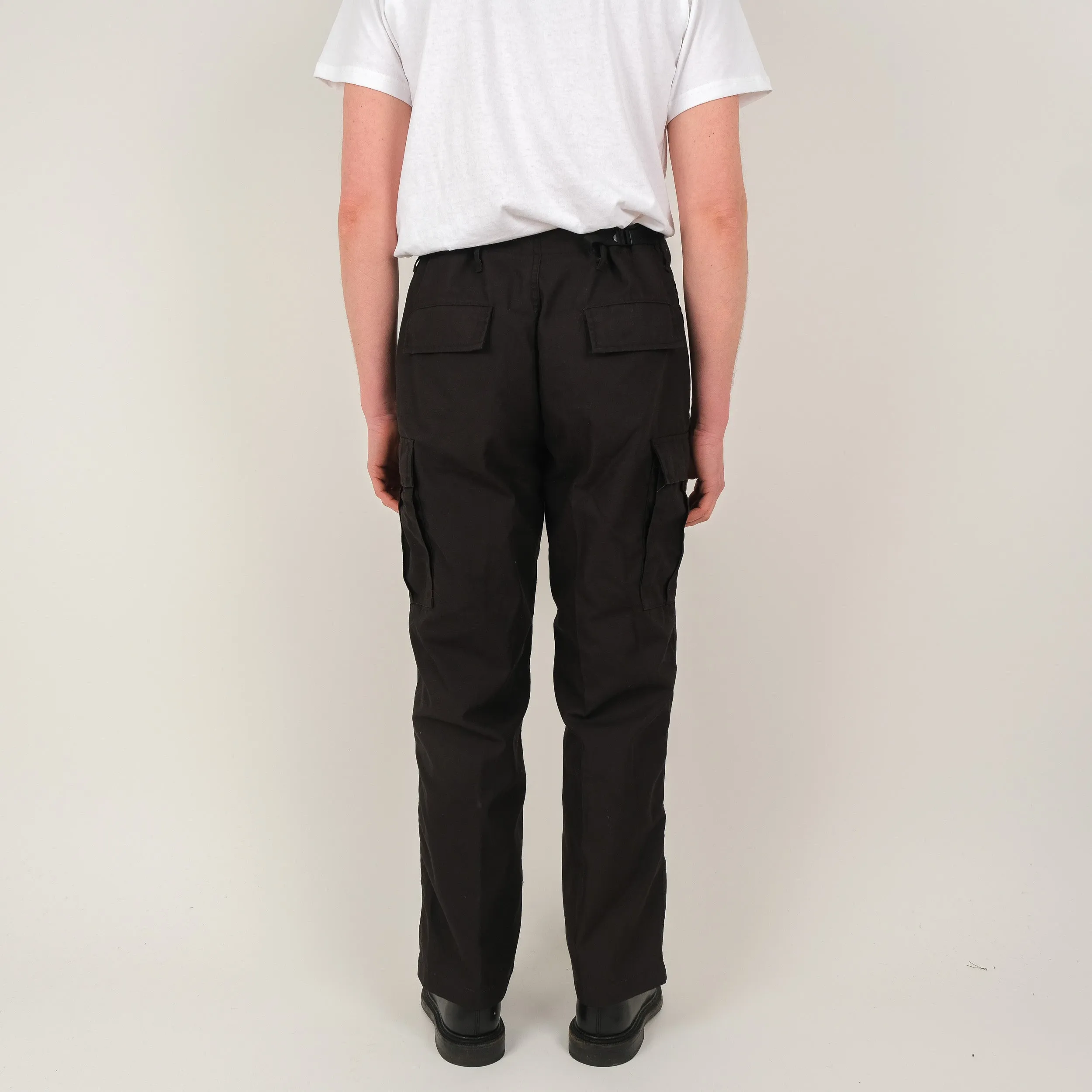 BLACK BDU CARGO PANTS