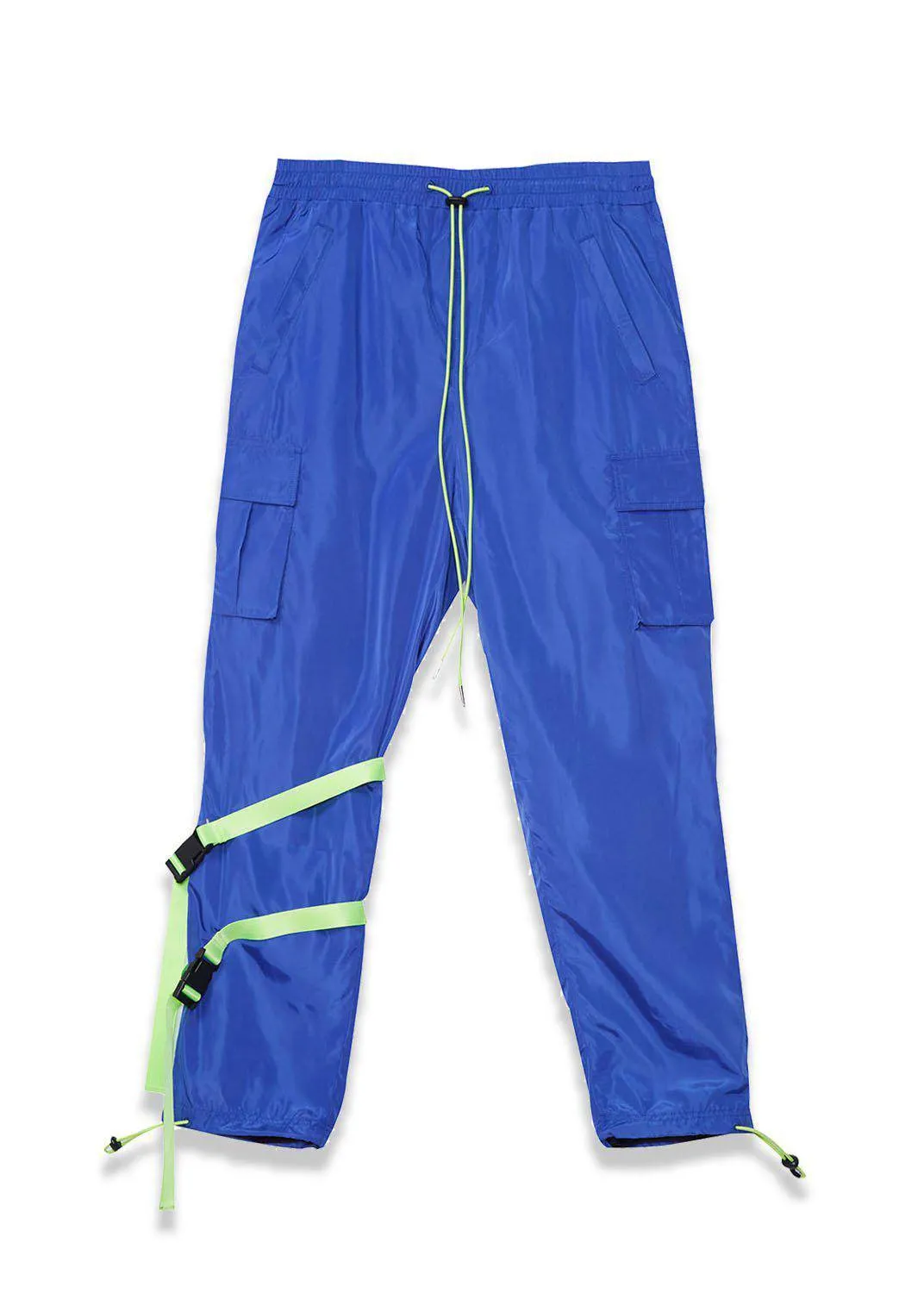 Blank State Men's Swishy Utility Cargo Pants in Royal Blue