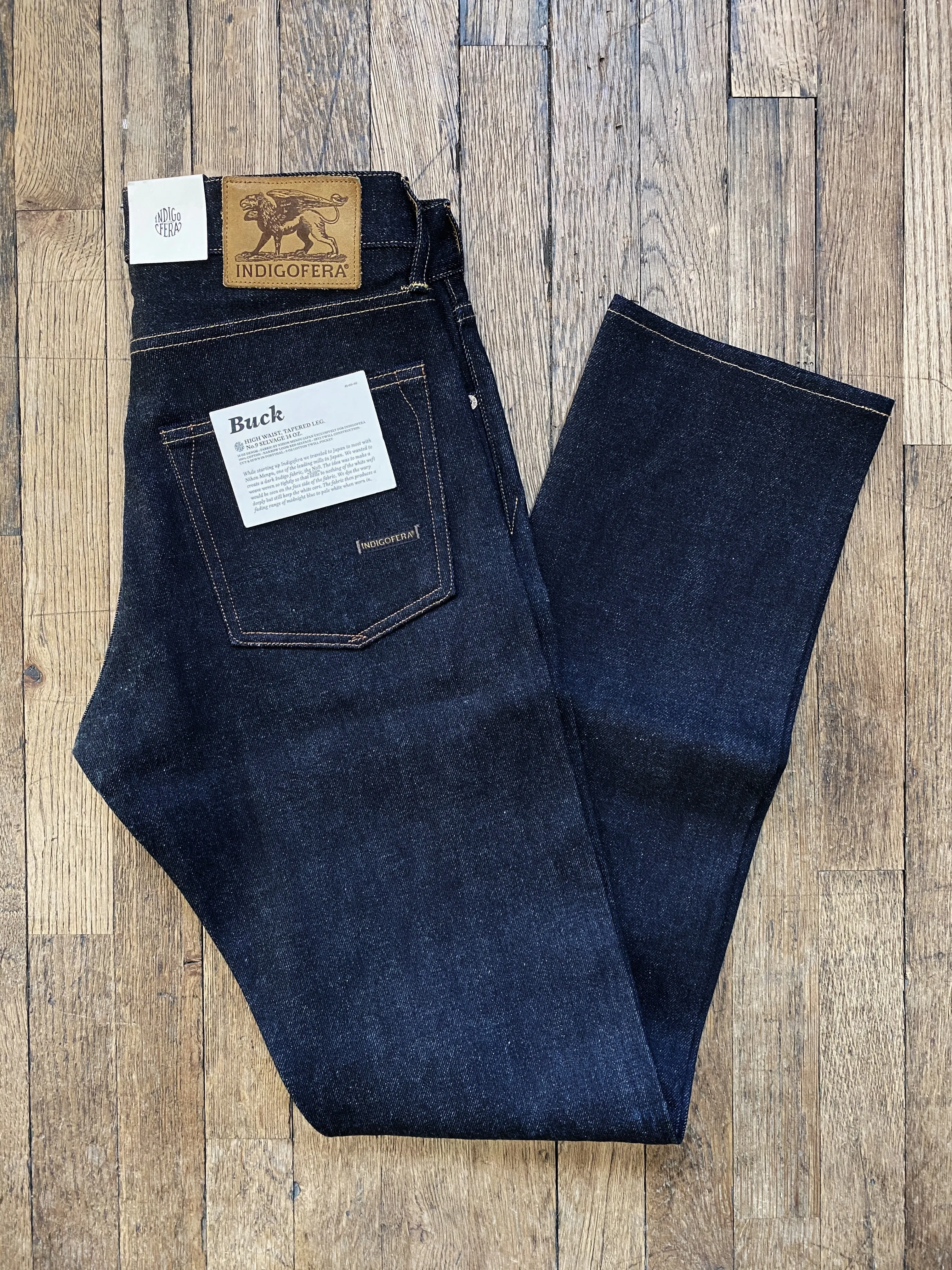 Buck Jeans | No. 9 Selvedge 14 oz | Indigofera