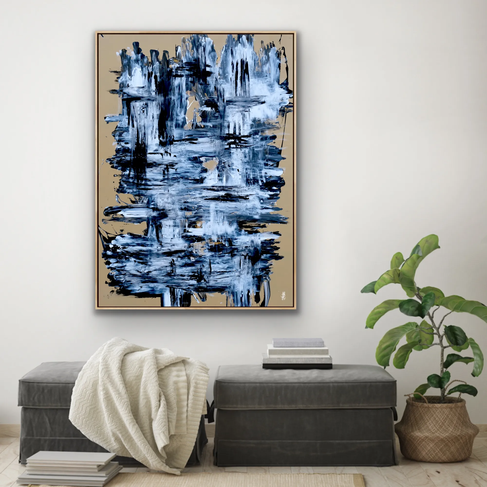 Canvas Print: "Noise #1"