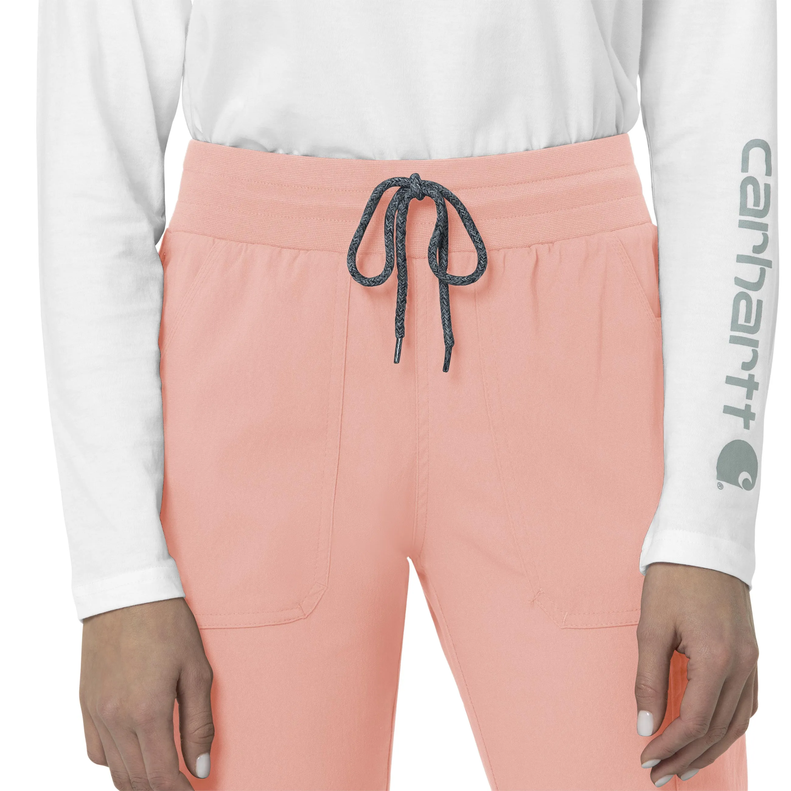 Carhartt Rugged Flex Peak Women's Slim Leg Scrub Pant - Sorbet