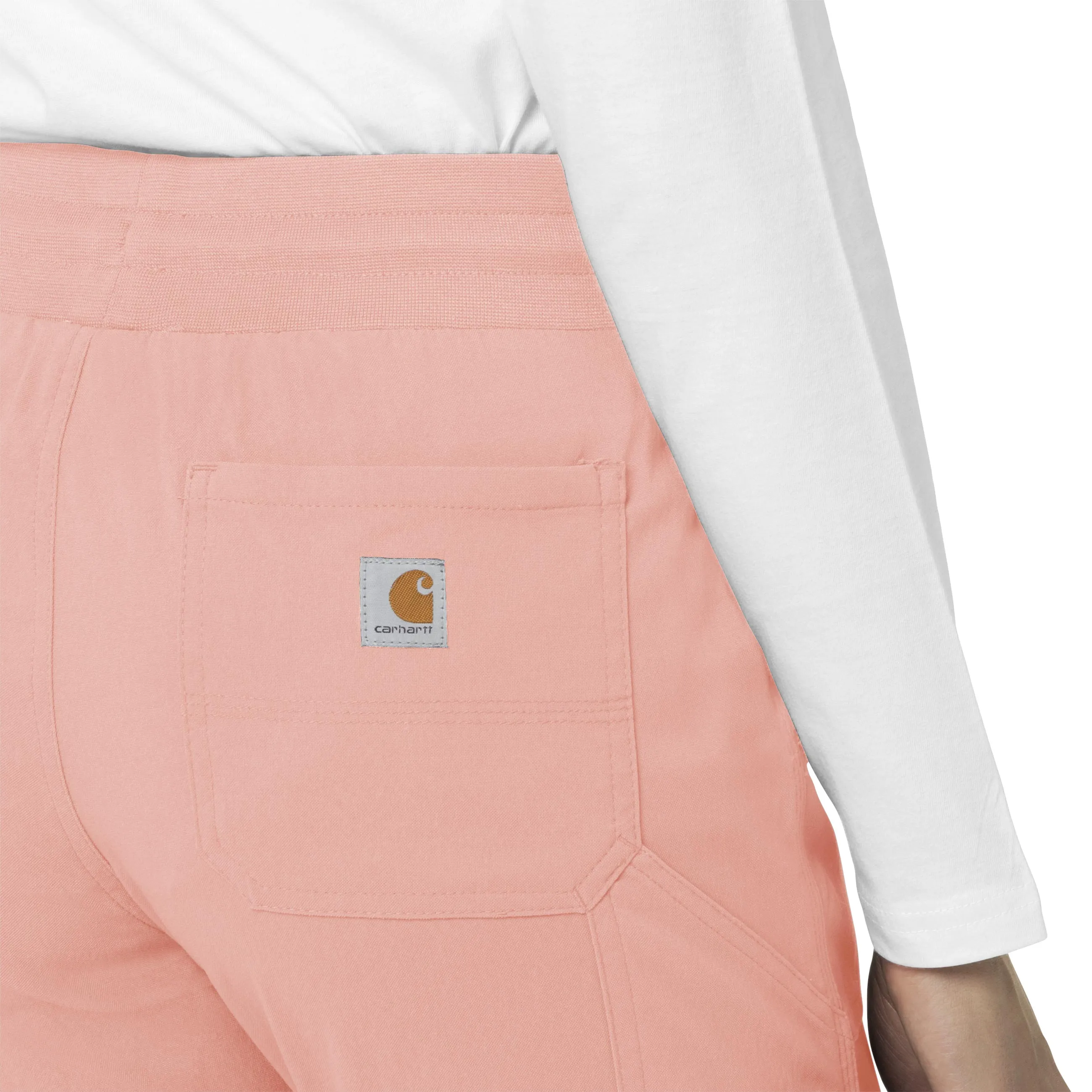 Carhartt Rugged Flex Peak Women's Slim Leg Scrub Pant - Sorbet