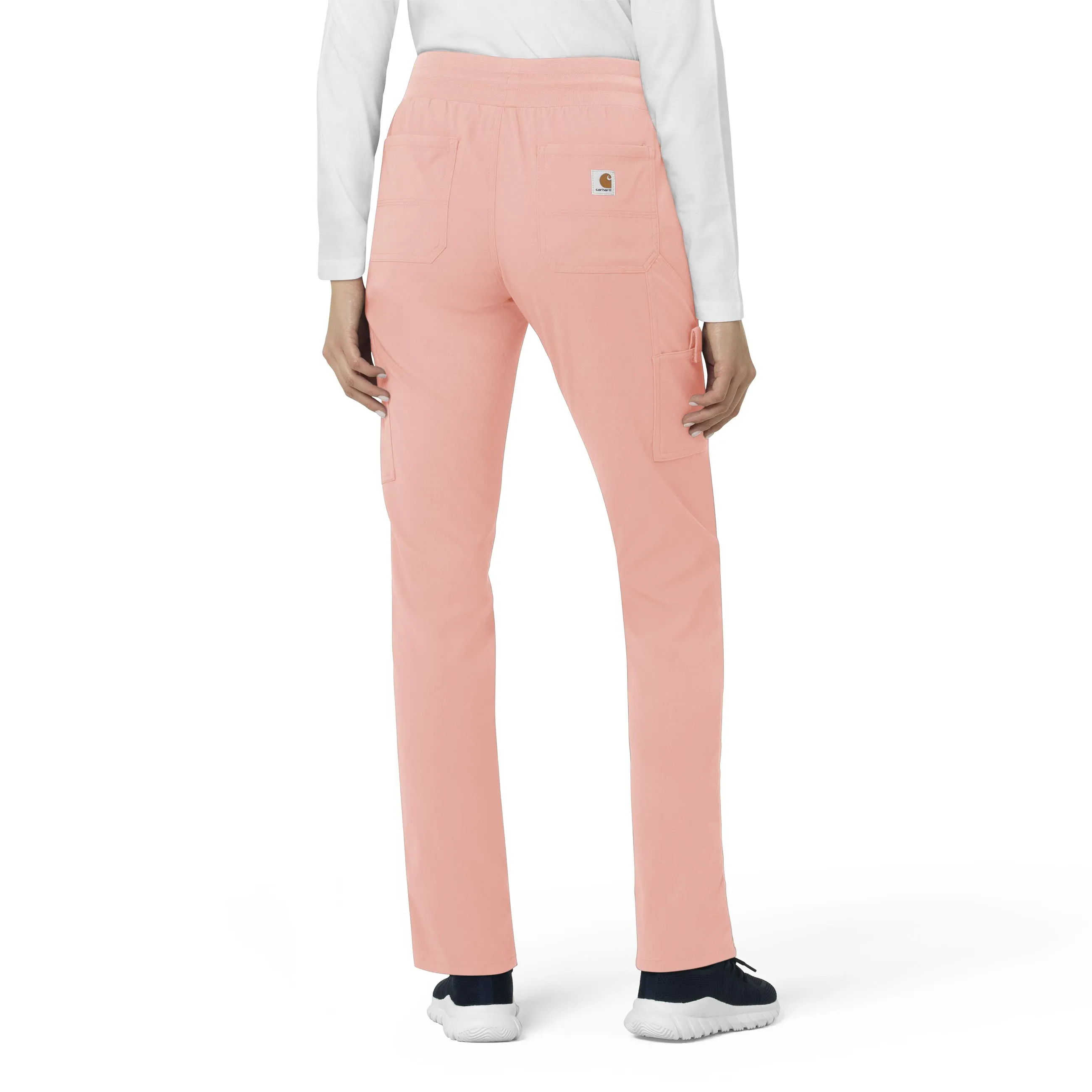 Carhartt Rugged Flex Peak Women's Slim Leg Scrub Pant - Sorbet