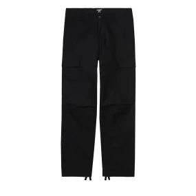 Carhartt WIP Regular Cargo Pant Herren Black Rinsed