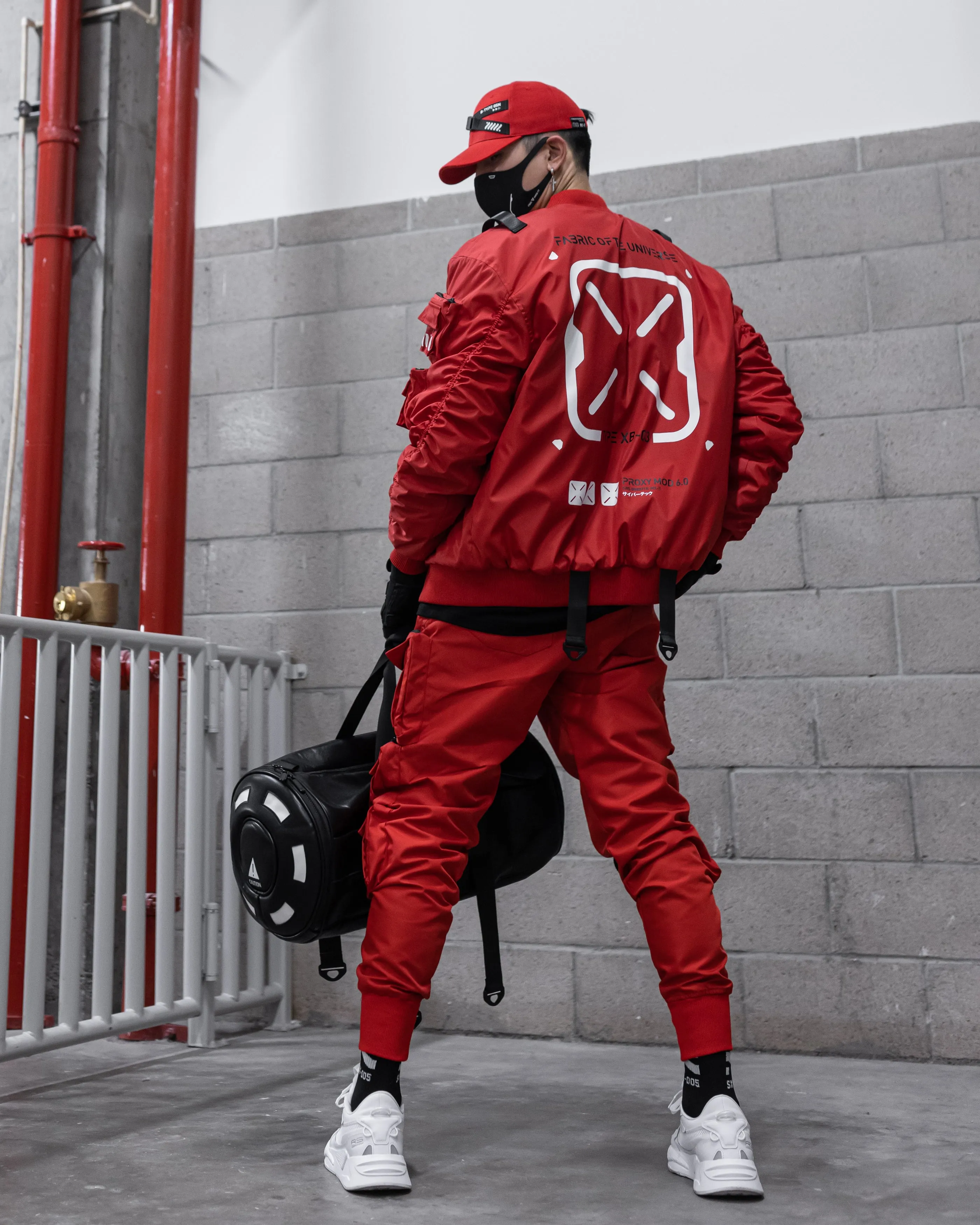 CG-Type 08R Red Cargo Pants