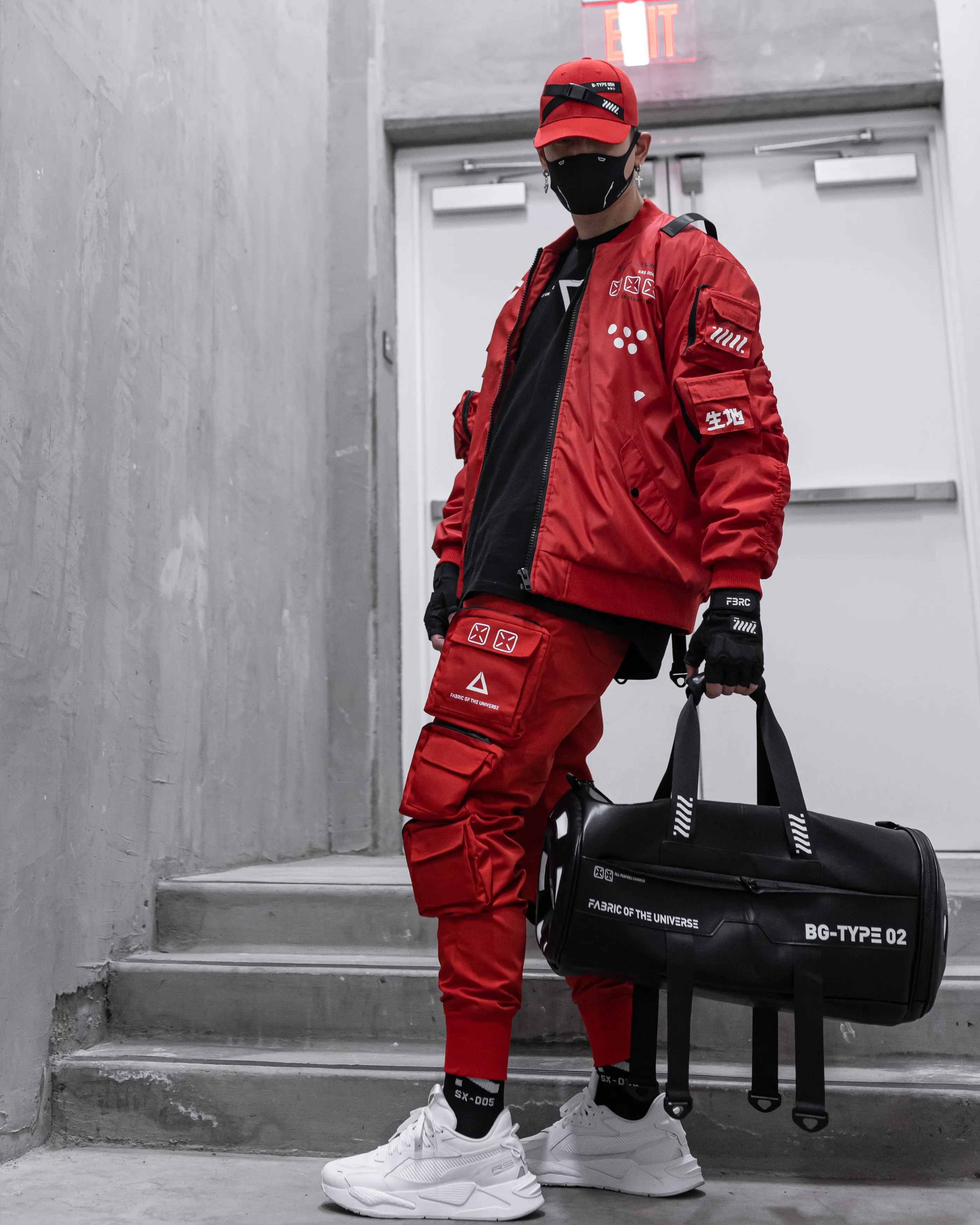 CG-Type 08R Red Cargo Pants