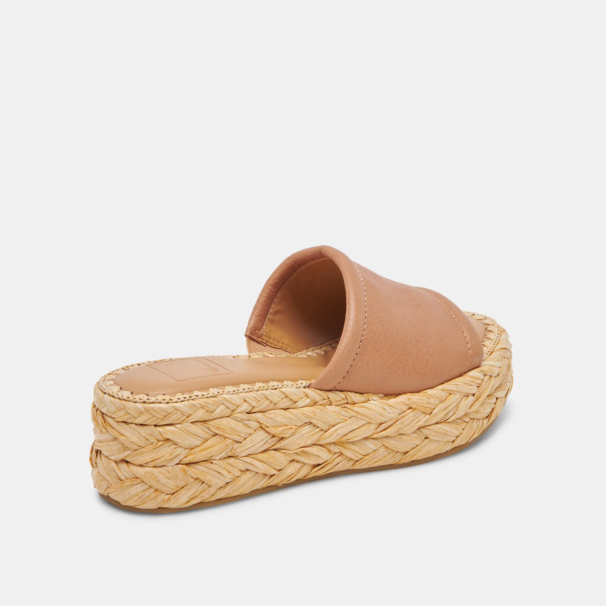 CHAVI WIDE SANDALS HONEY LEATHER