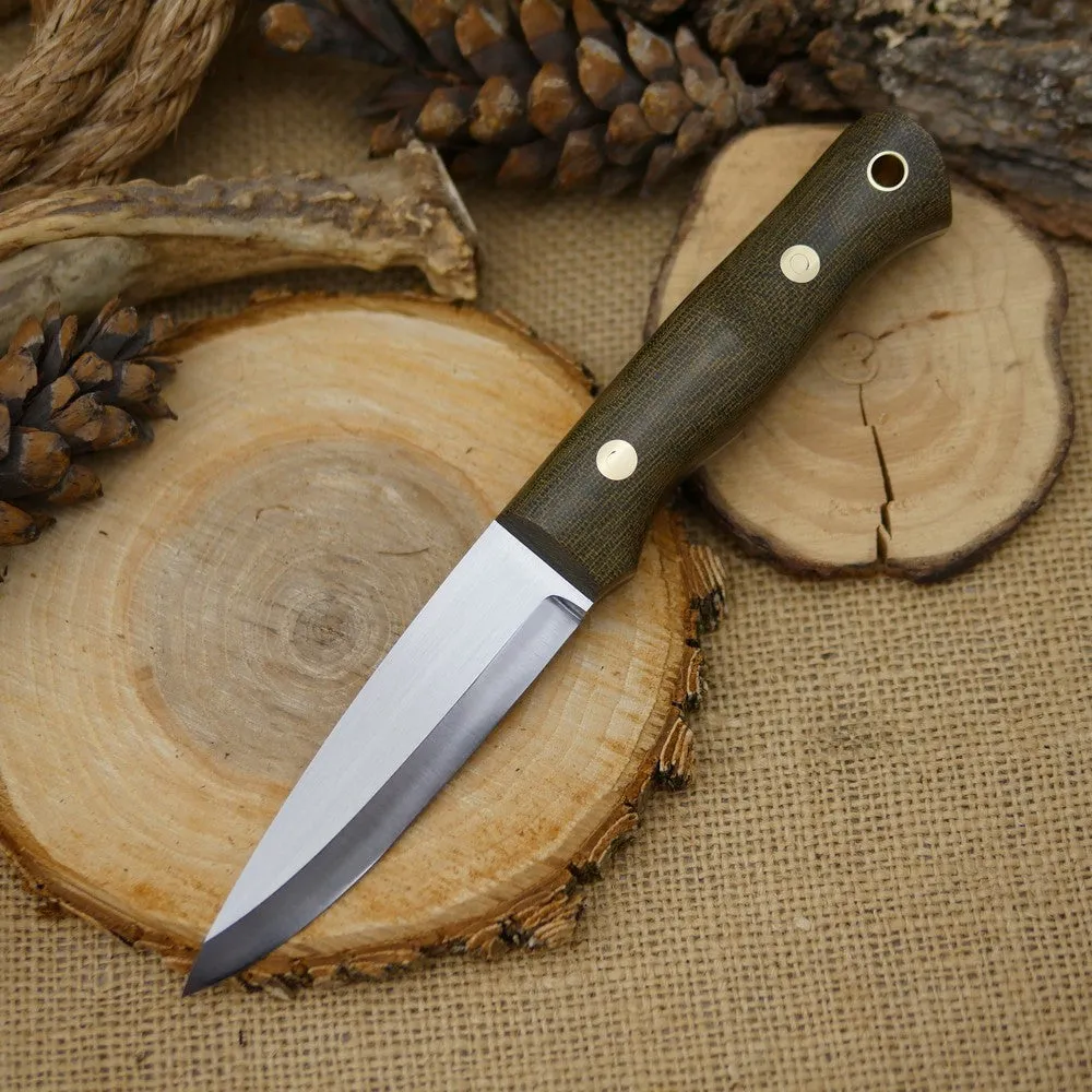 Classic: Green Canvas Micarta