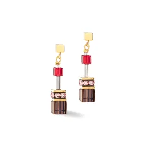 Coeur De Lion GeoCUBE® Iconic Precious Multicolour Earrings