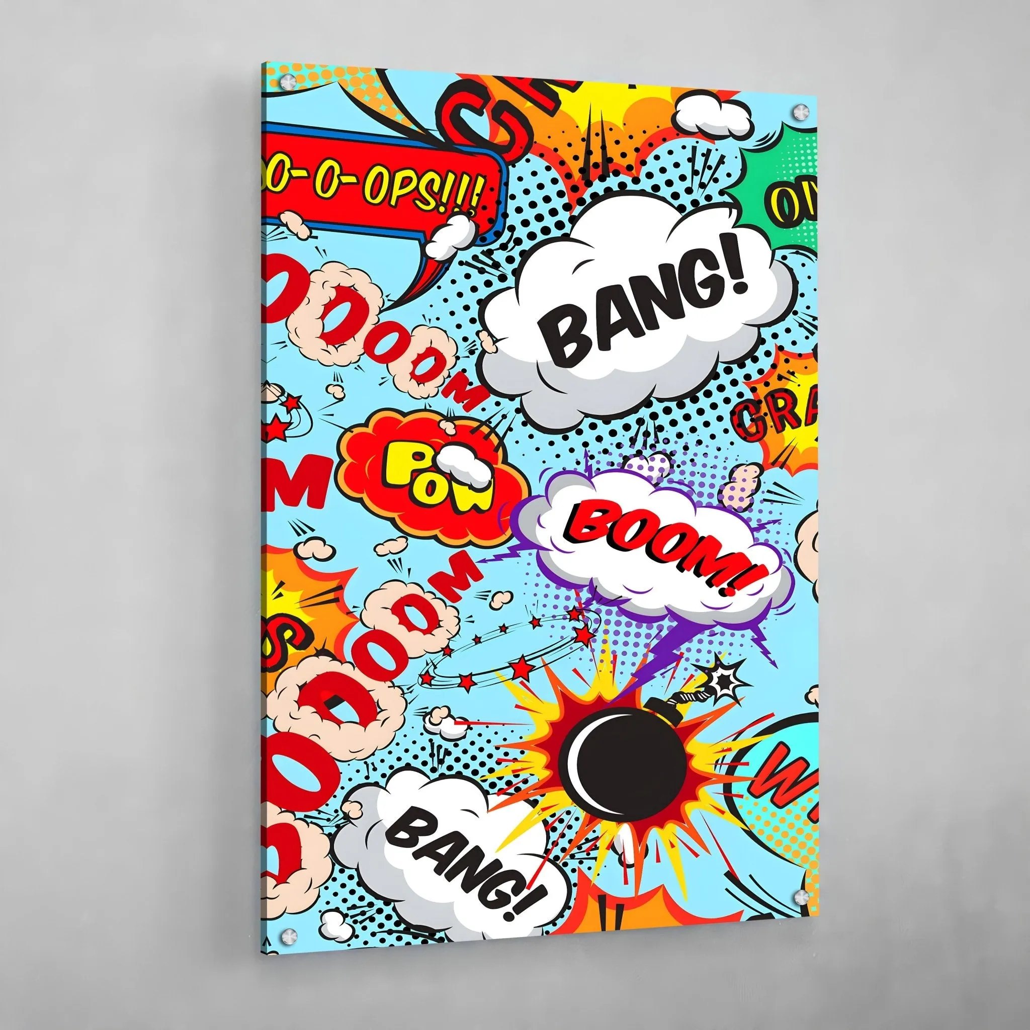 Comics Pop Art Canvas