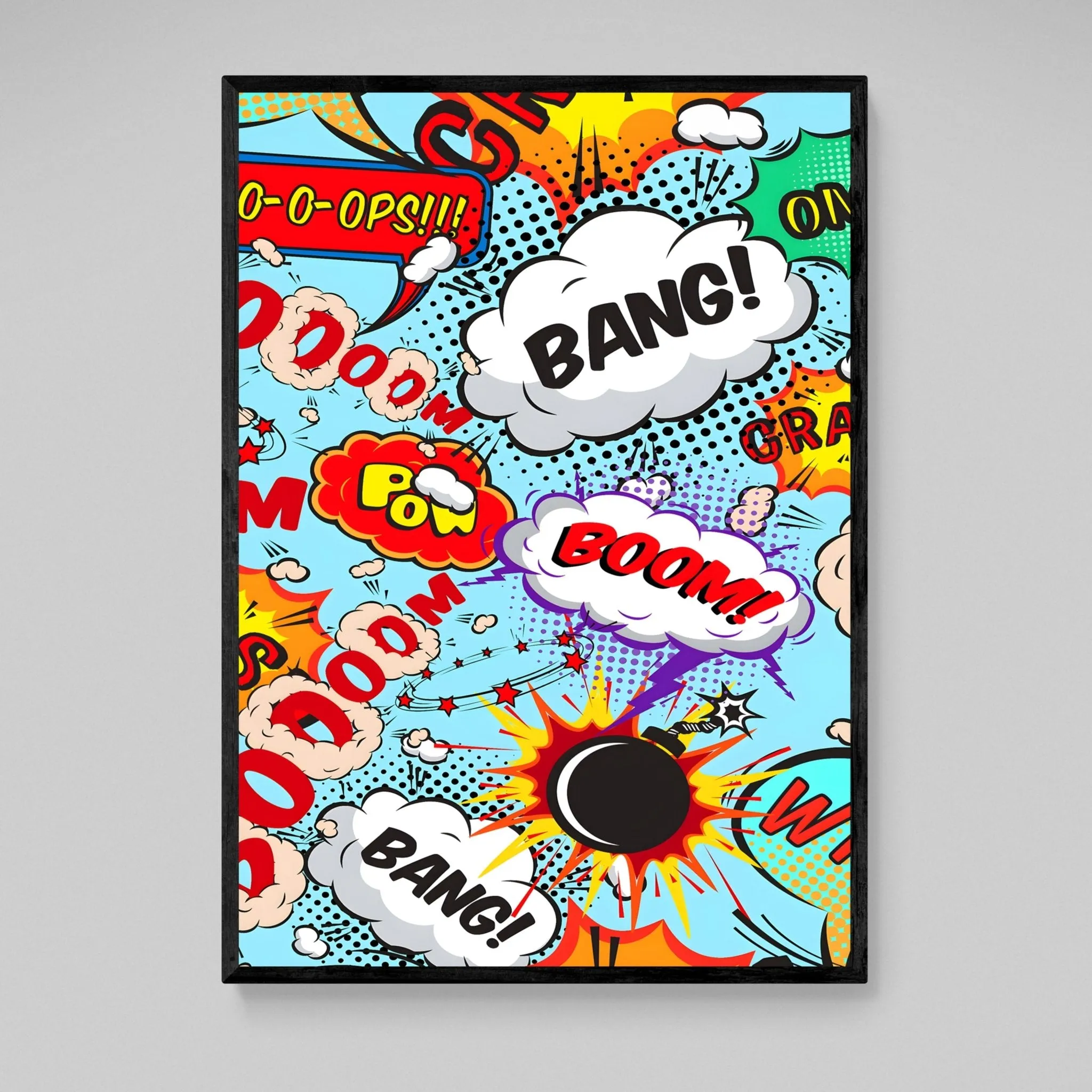 Comics Pop Art Canvas