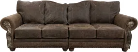 Cora Brown Western Sectional Sofa