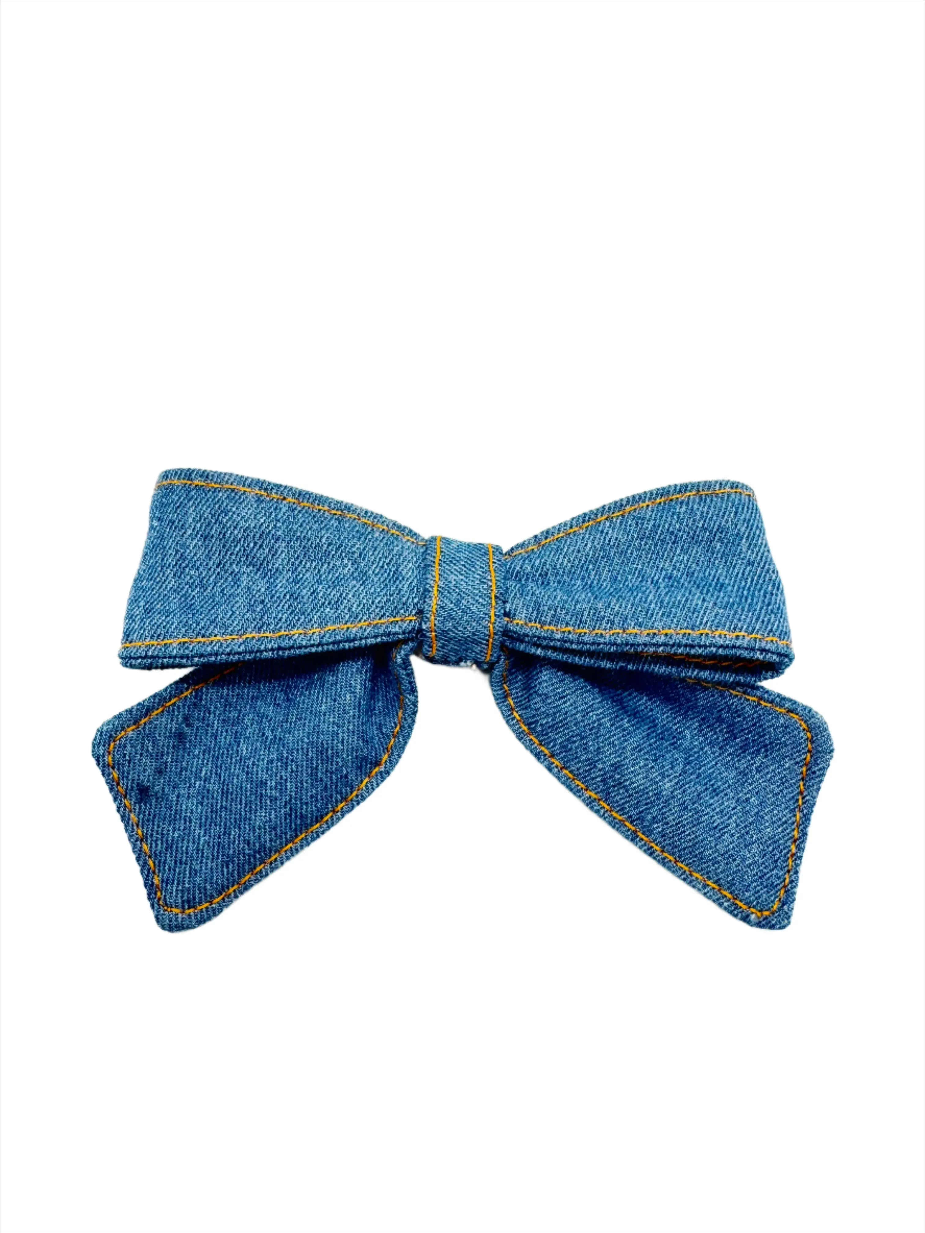 Denim Bows - Small