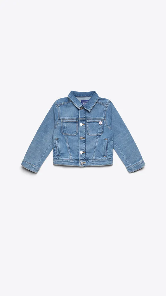 Denim Jacket Cotton - Blauw Oasis