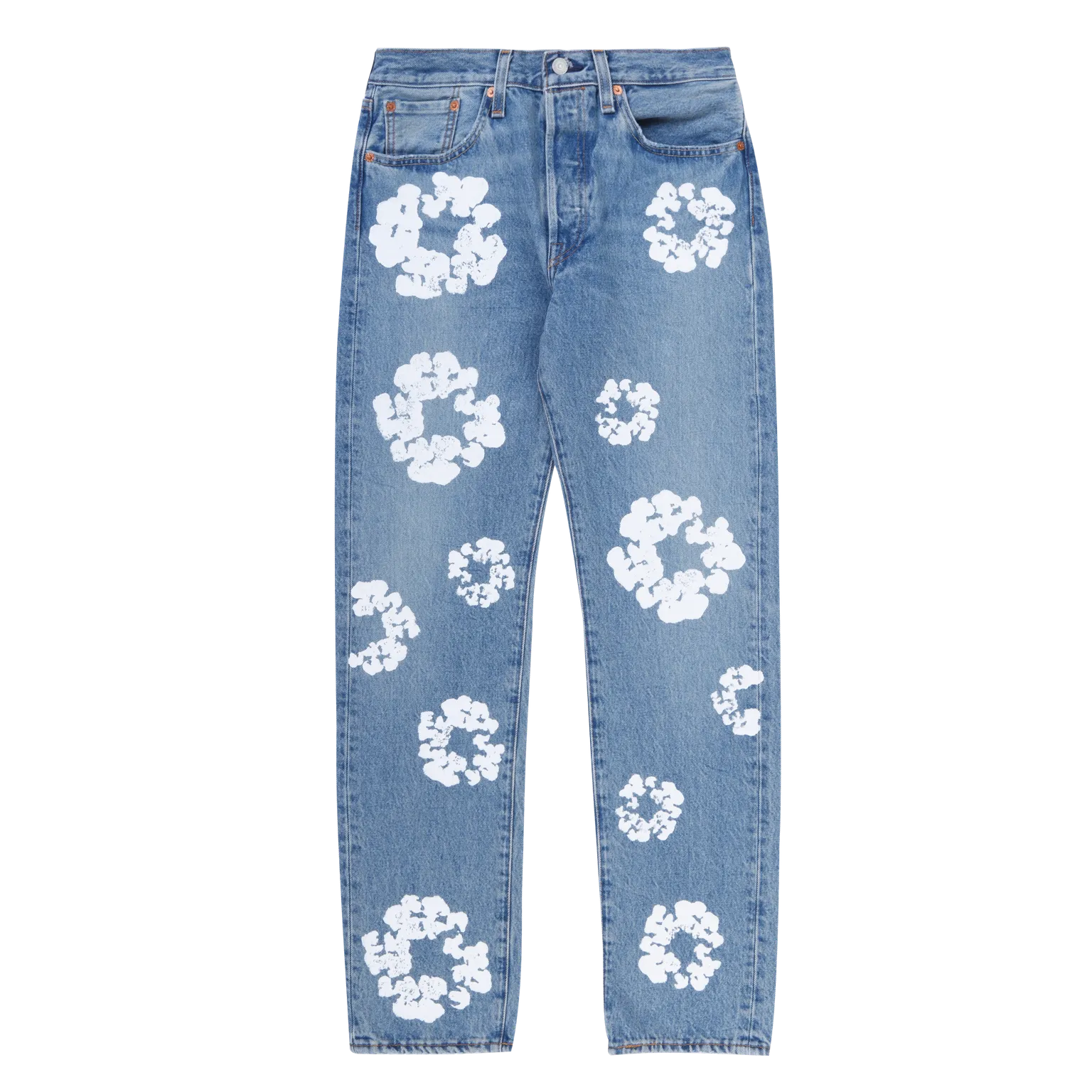 Denim Tears Cotton Wreath Jeans Light Wash