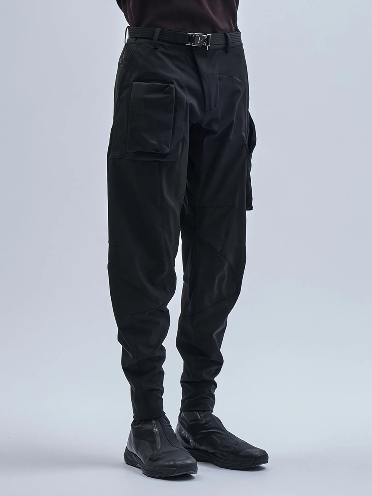 desoreka articulated cargo pants schoeller dryskin black