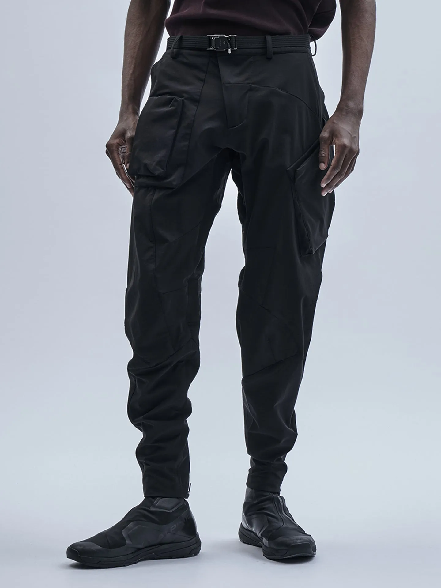 desoreka articulated cargo pants schoeller dryskin black