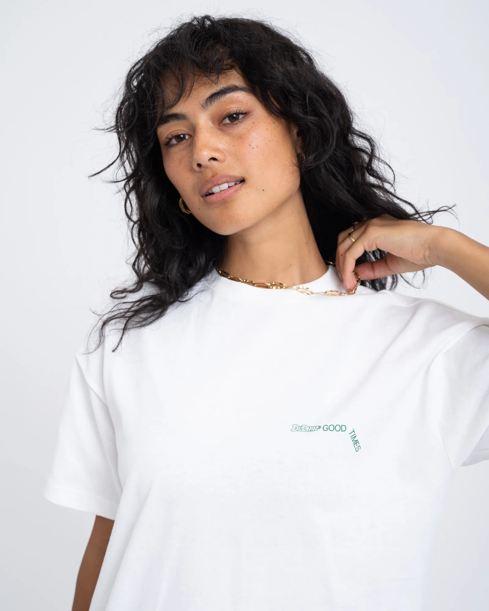 Dr. Denim Trooper Tee Off White Peace