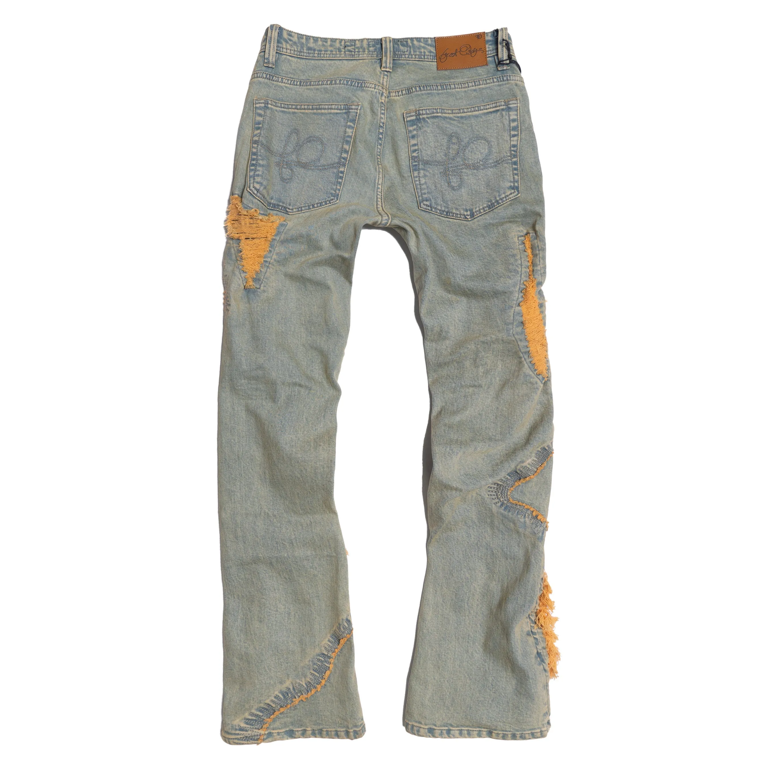 F1944 Cashay Tapestry Denim Jeans - Dirt