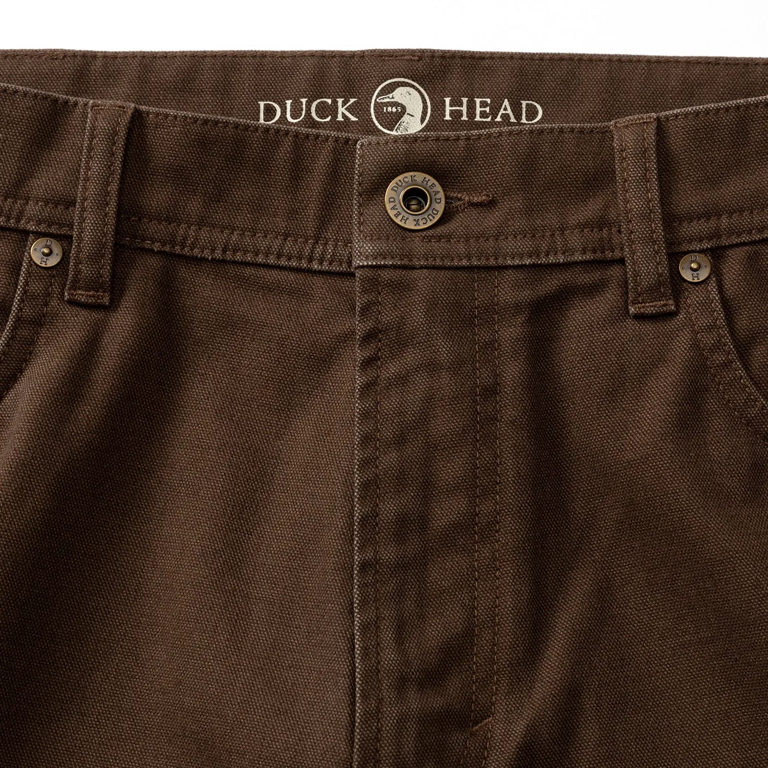 Field Canvas Five-Pocket - Dark Brown