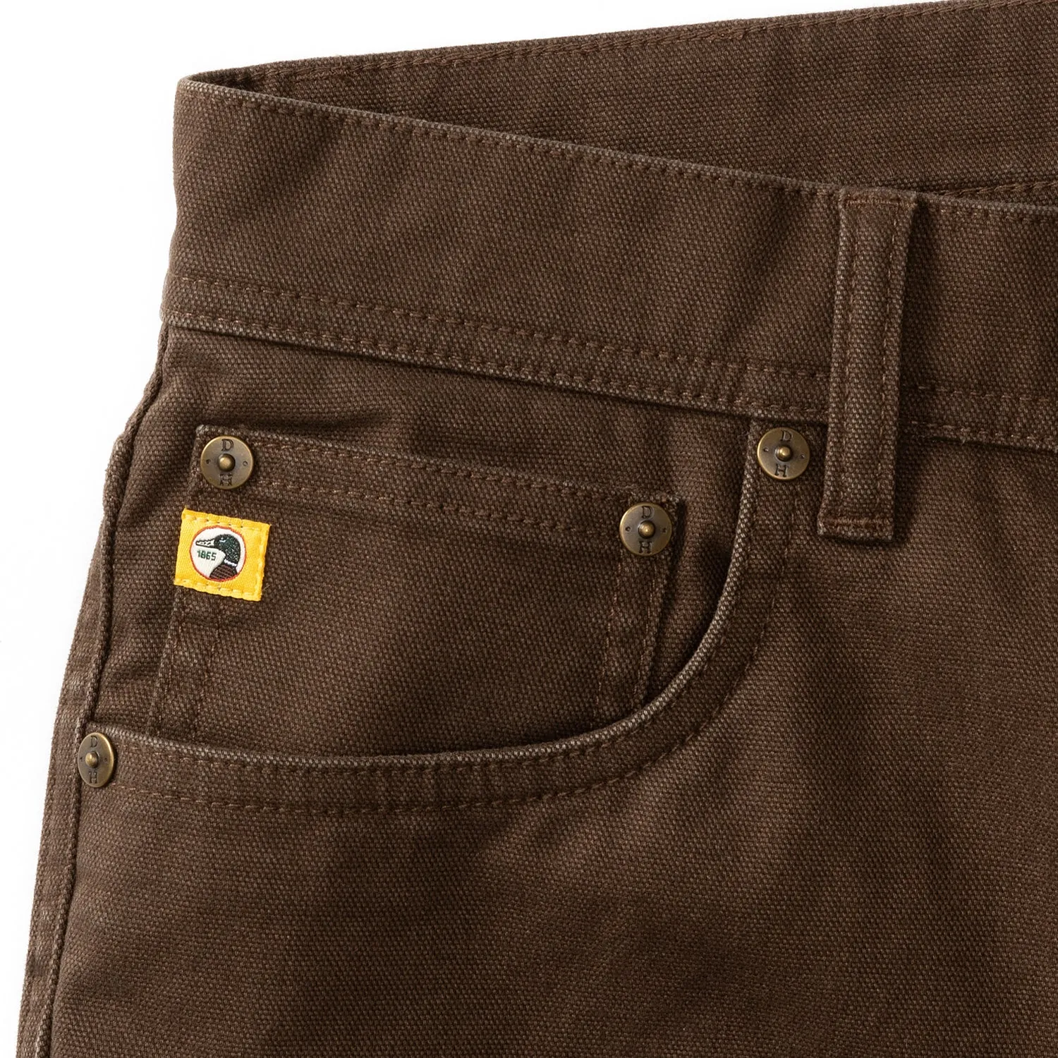 Field Canvas Five-Pocket - Dark Brown