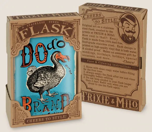 Flask "Dodo Brand"