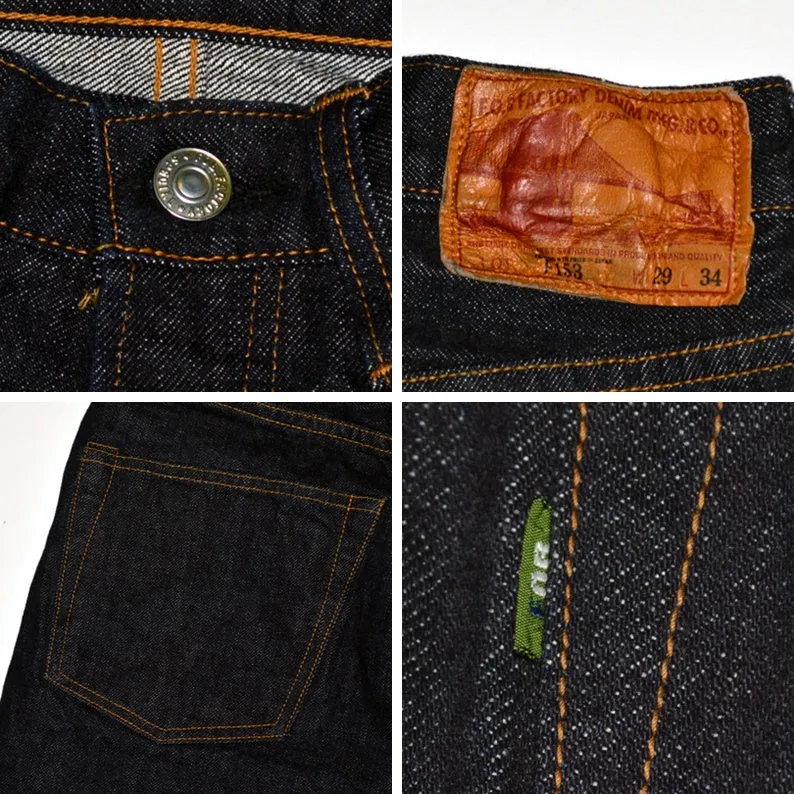 FOB FACTORY "F153" Selvedge Denim Tapered 5P