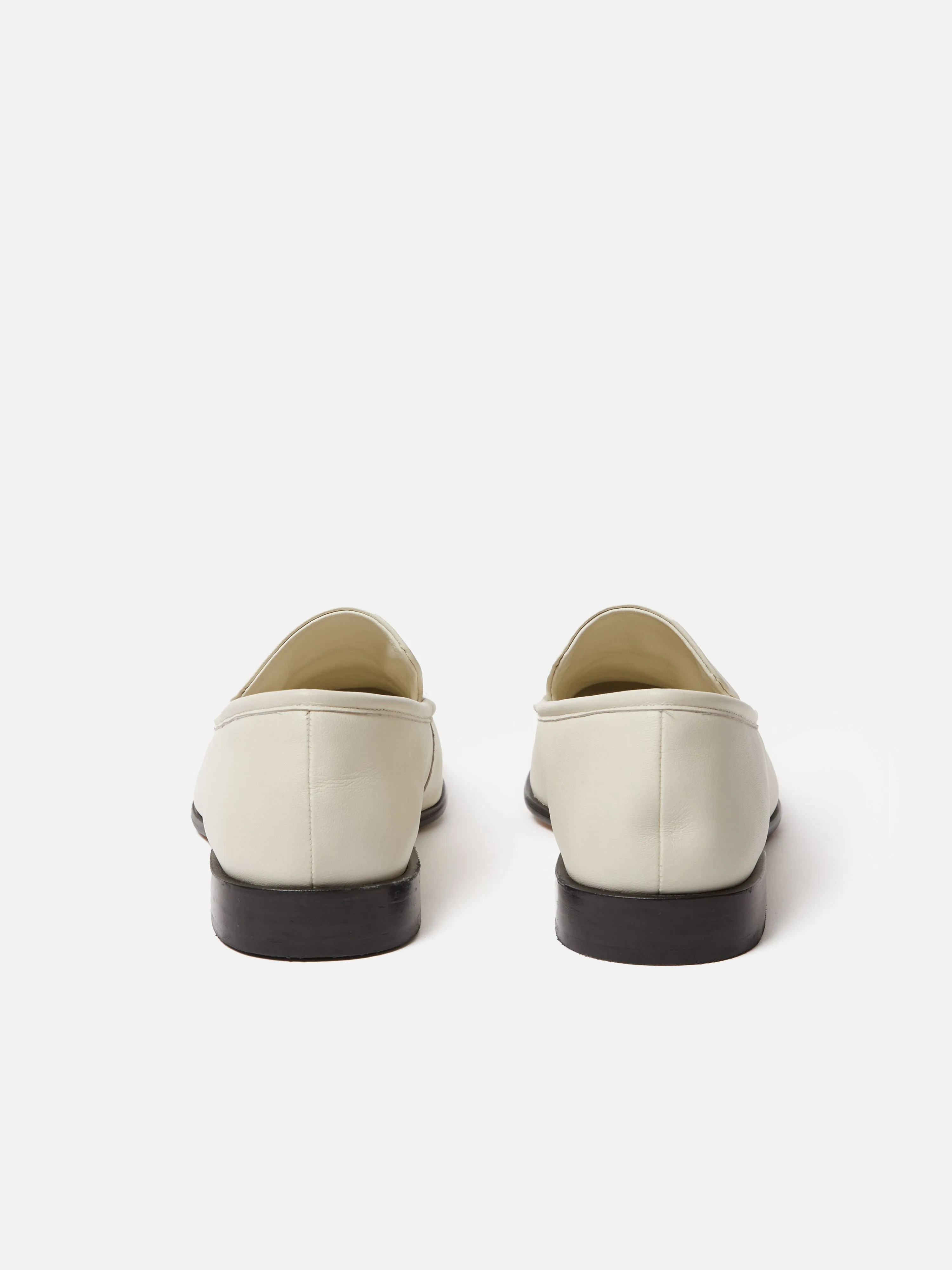 Frame Leather Loafer | White