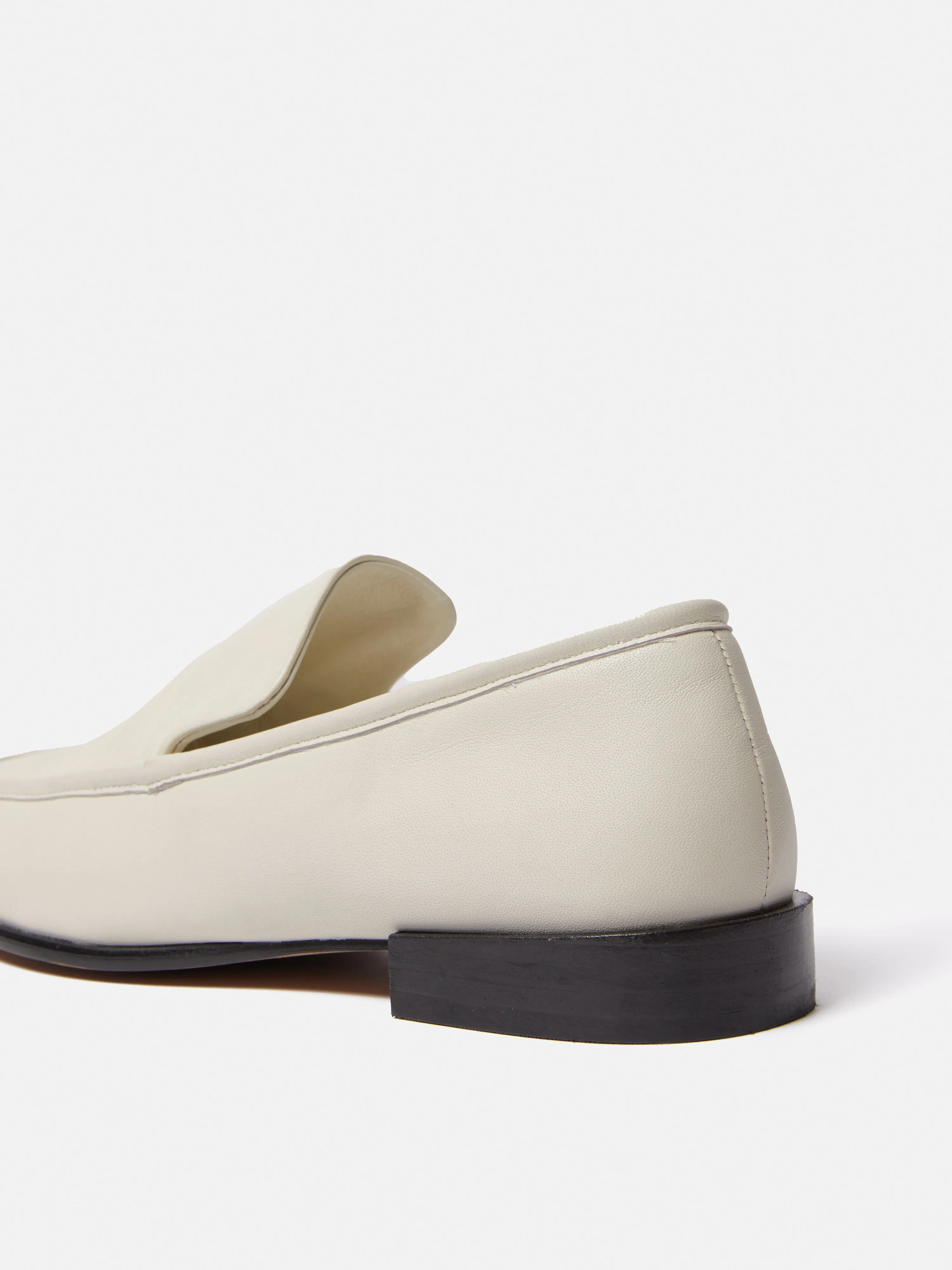 Frame Leather Loafer | White