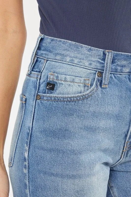 HIGH RISE CHEWED UP MOM JEAN *online only*