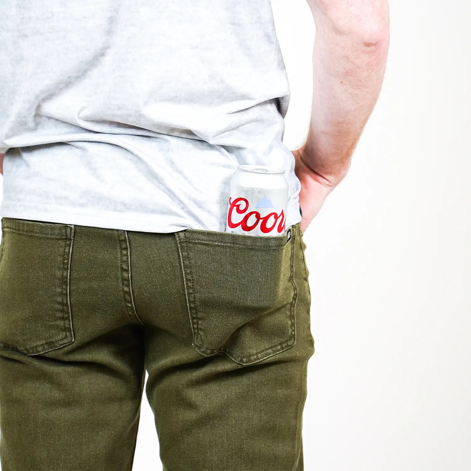 Jean Pants - Army Olive