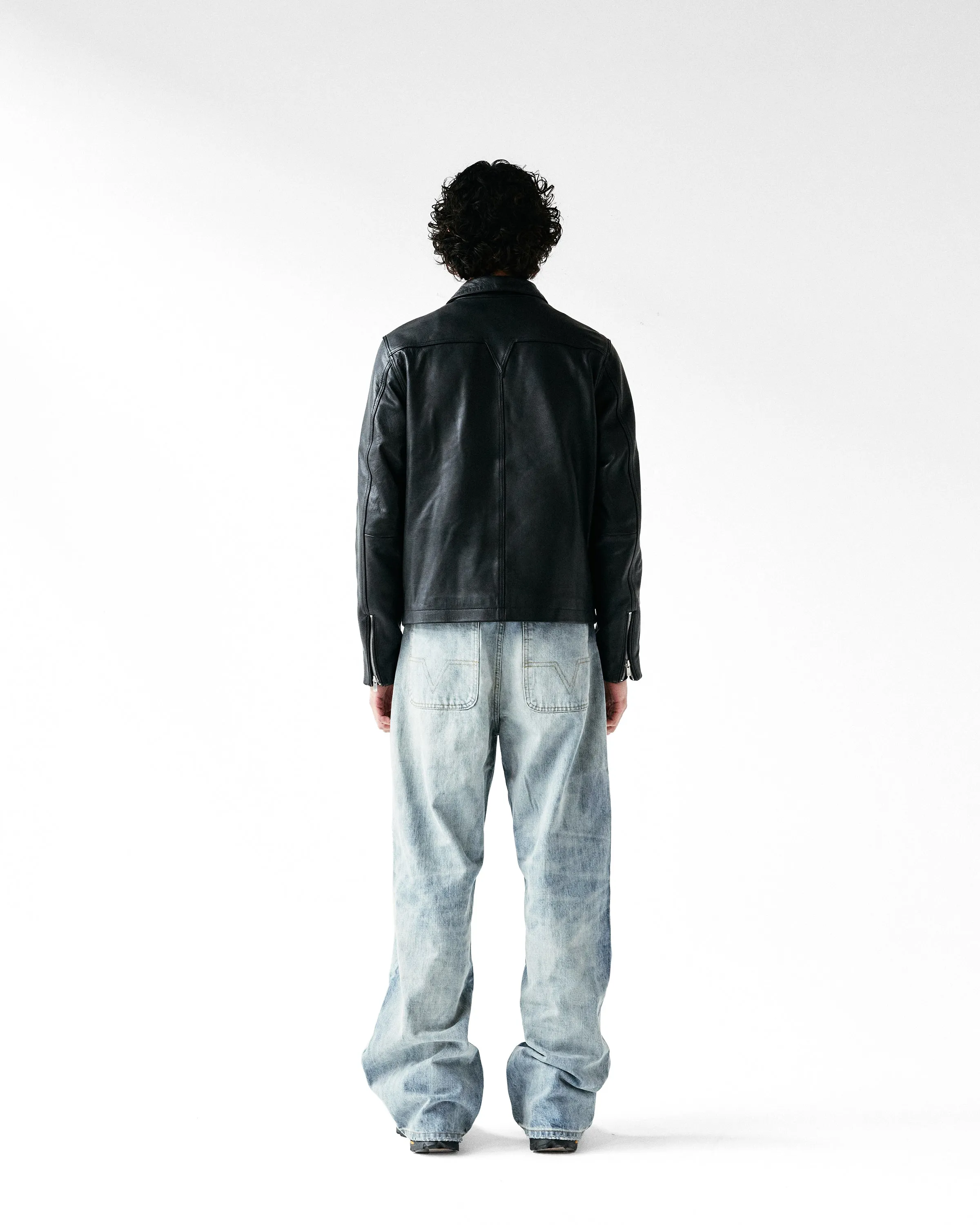 Light-Wash Japanese Baggy Denim