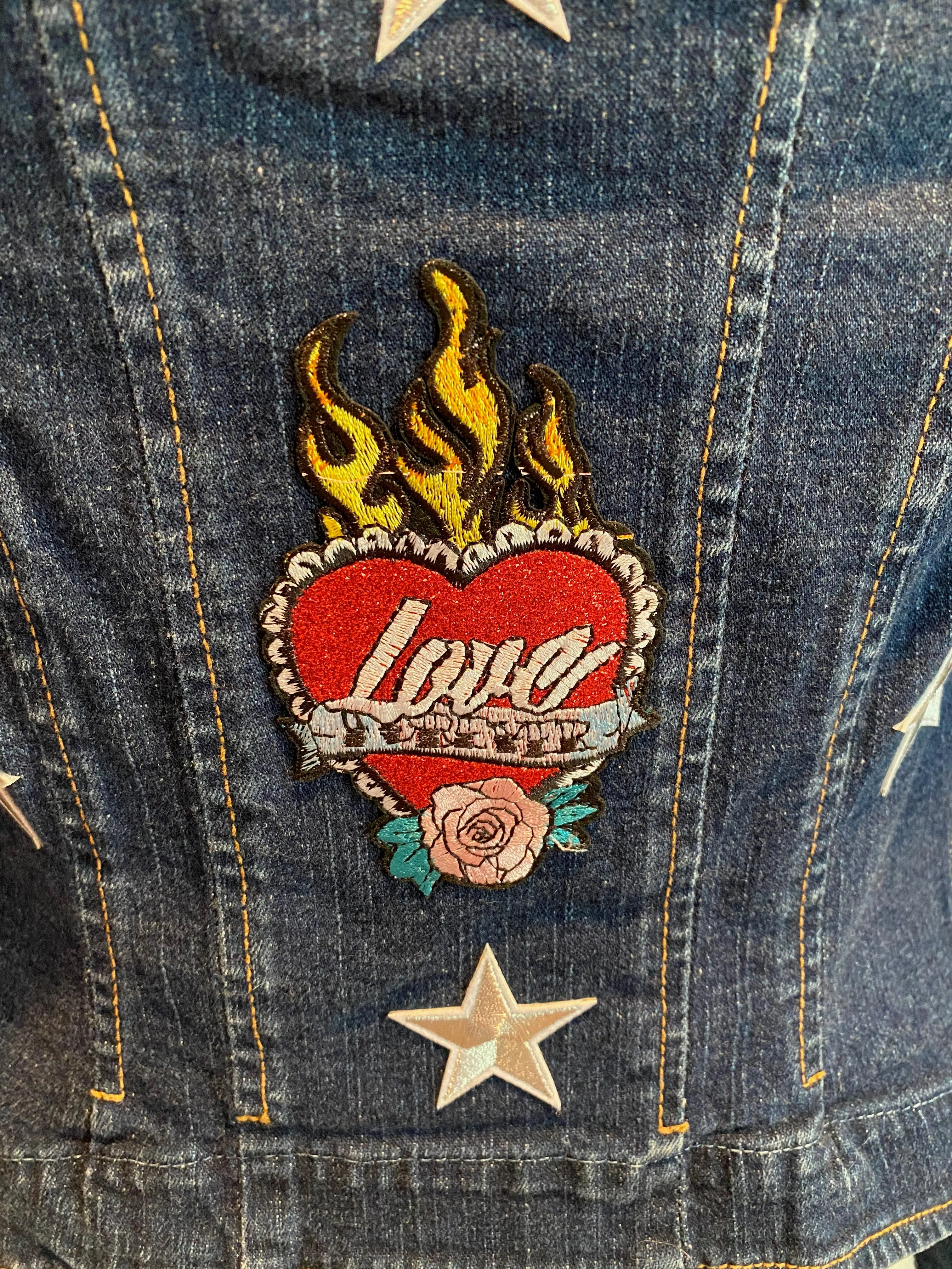 Love & Stars Jean Jacket