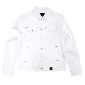 M1026 Core Denim Jacket - White