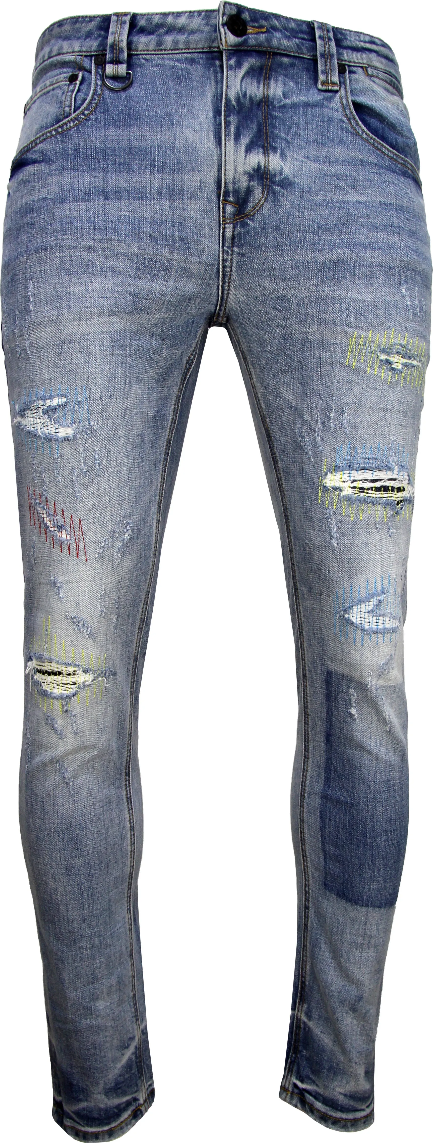 Men's Stitch Work  Skinny Jean