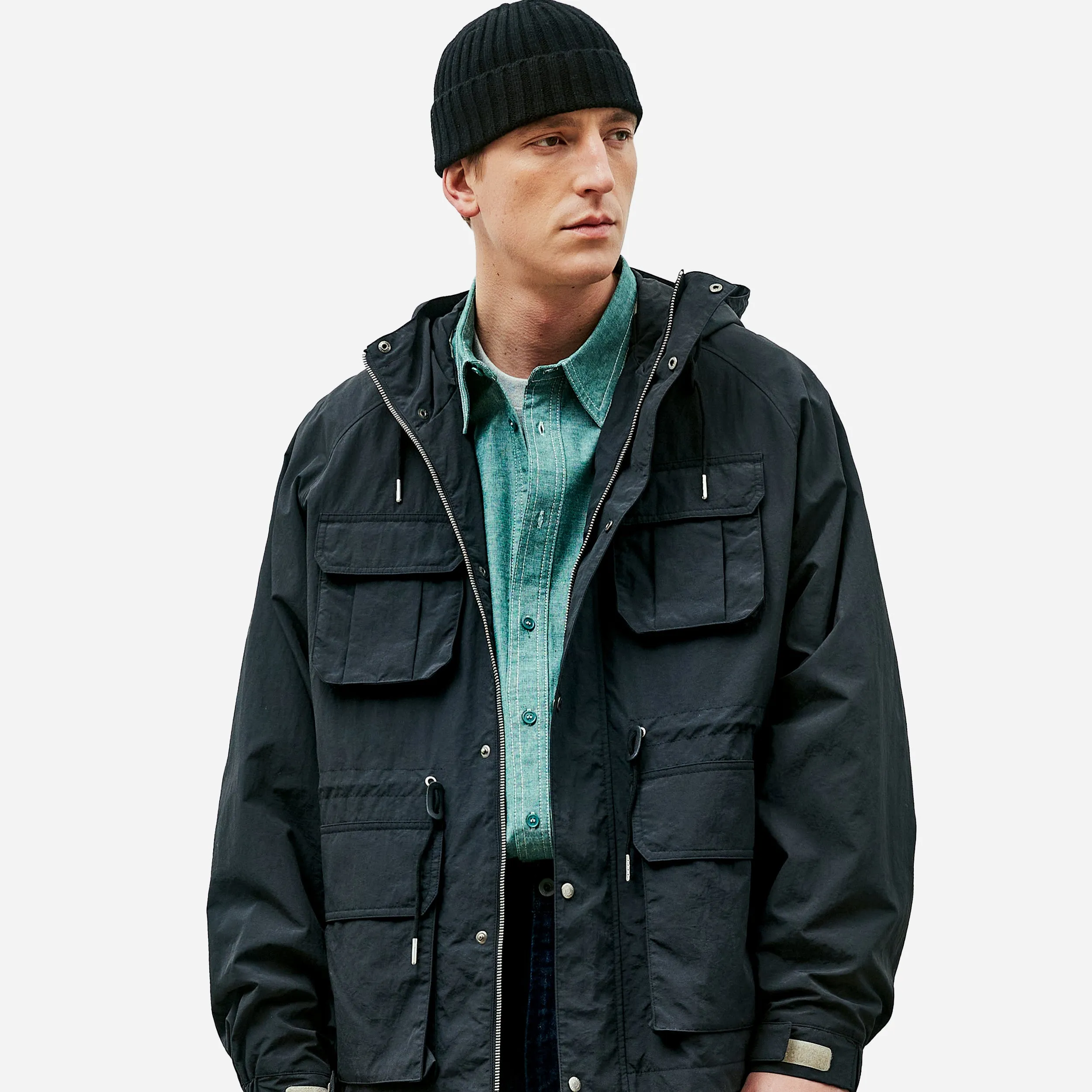 MOUNTAIN PARKA JACKET - BLACK