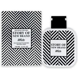 New Brand Story of New Brand White 3.3 Oz Eau De Toilette Spray | Fragrance for Men