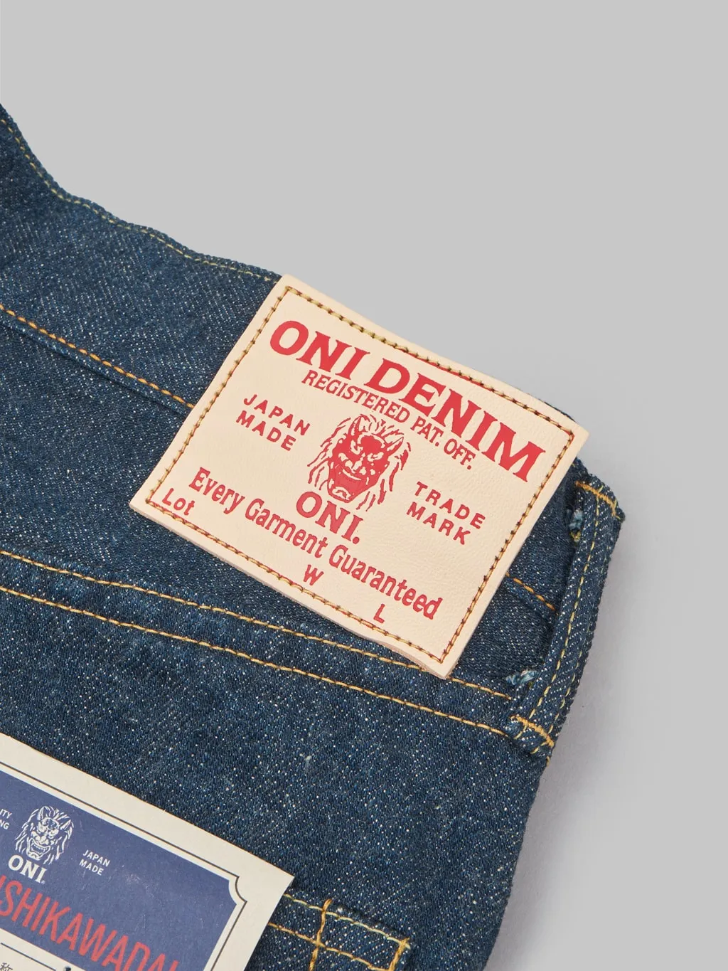 ONI Denim 288 "Ishikawadai" 15oz Regular Straight Jeans