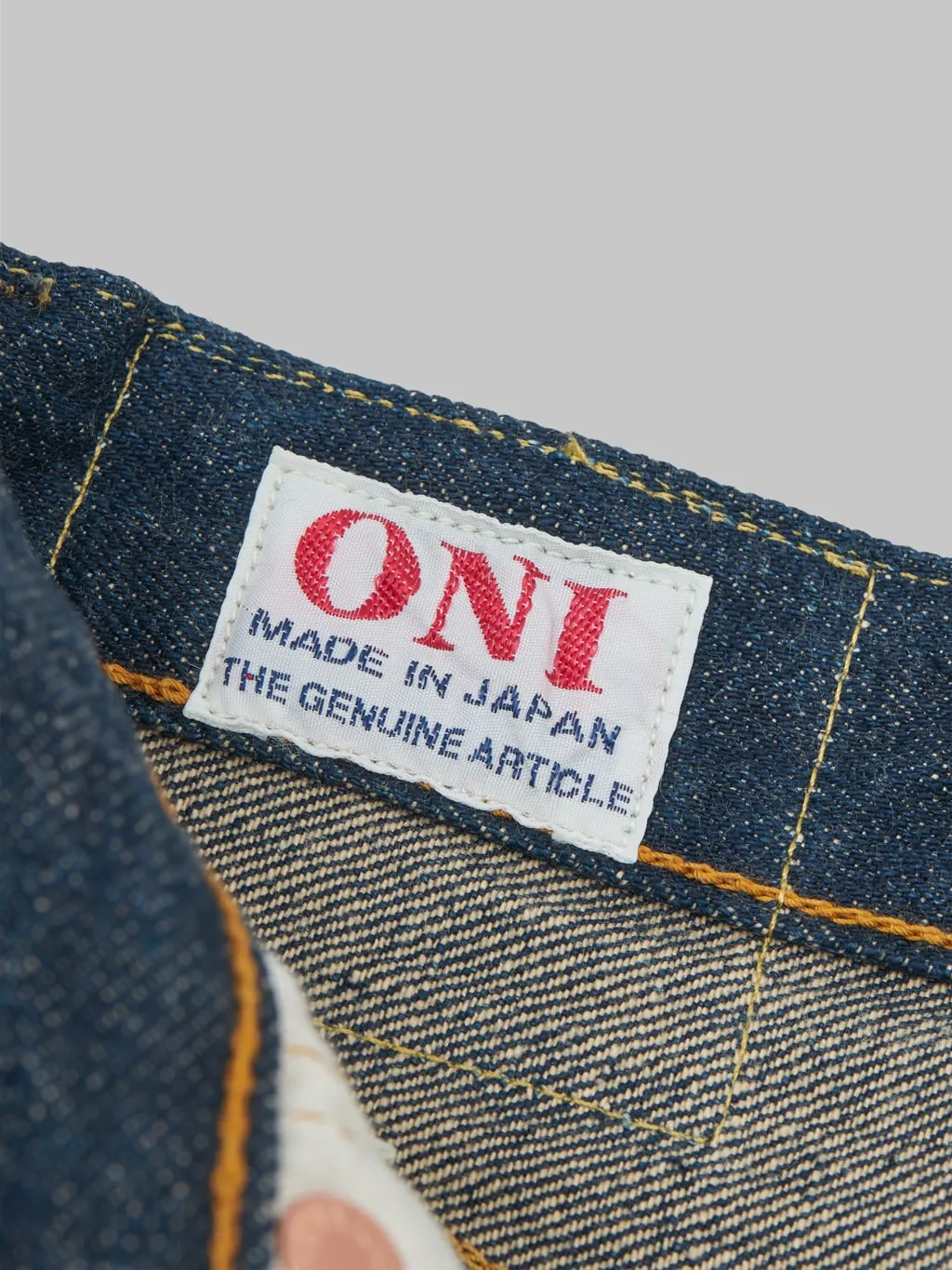 ONI Denim 288 "Ishikawadai" 15oz Regular Straight Jeans