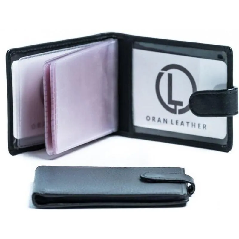 Oran Leather Card Holder with Clip CH-357