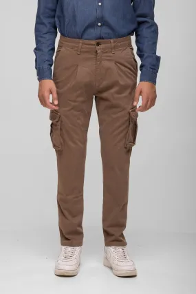 PANTALONE CARGO MARRONE